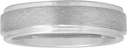 Men's 6mm Tantalum Carbide Contemporary Bands - Choice of Designs with Step Edges