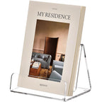 Acrylic Brochure Holder 5x6 Inch,Clear Pamphlet Holder Display Stand for Trifold 4&5&6 Inch Flyers,Pamphlets,Booklets,Menu,Leaflets for Office,Home,Store,1 Pack,A5