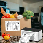 FungLam 4'6' Thermal Shipping Labels - Compatible with Rollo, Munbyn, Zebra, iDPRT, JADENS - 250 Labels/Roll, 6 Rolls