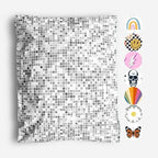 10x13 Poly Mailers – Disco Ball – Waterproof, Tear-Resistant Shipping Bags with Adhesive Seal – 100 Pack – Package Mint