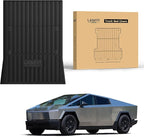 LASFIT Premium Extra Thick Truck Bed Mat for Tesla Cybertruck 2025/2024/2023 Base/Cyberbeast 6FT Car Bed Liner Cybertruck Accessories | Custom Fit TPE All Weather Pickup Rear Trunk Cargo Mat, Black