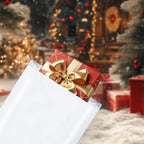 NB 14.5x19 Inch – 10 Pcs White Poly Mailers Strong Adhesive Self-Seal Shipping Envelopes, Tear & Water Resistant Packaging for E-Commerce and Small Business