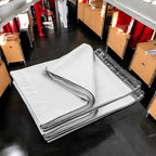 iMBAPrice 9x12 Inches White Poly Mailers, 1000-Pack Mid Size #3 White Color Poly Mailing Shipping Envelopes Bags, Self Seal Adhesive Waterproof and Tear Proof (Total 1000 Bags) in Bulk