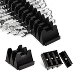 48PCS Magnetic Modular Wrench Organizer Wrench Holder - Wrenchs Tool Organizers for Tool Drawer Storage, Wrenchs Rack with Metric SAE Labels, Tool Storage Set Holder Festival for Mechanics