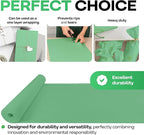 36" x 1200" (100 ft) Christmas Green Kraft Paper Roll - USA-Made Quality Craft Paper for Gift Wrapping, Kids' Arts & Crafts, School Projects - Natural Material 50lb Thickness by IDL Packaging