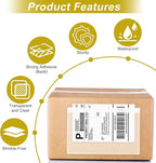 AZUREAL 60PCS Shipping Label Sleeves, 6.7" x 9.8" Packing Slip Pouches, Packing List Envelopes/Shipping Label Envelopes for Mailing, Packing List, Packaging, Protective Documents