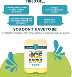Healthy Packers Reusable Ice Packs for Lunch Boxes - Long Lasting Slim Freezer Packs, Thin Non-Toxic BPA-Free Hard Gel Ice Blocks for Coolers, Kids & Adults Lunch Bags, Travel, Camping, Food Storage