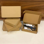 Shipping Boxes 8x5x2 inch 50 Pack,Brown Corrugated Boxes Mailer Packaging for Mailing Small Business，E-Commerce Gift Boxes for Wrapping Present Moving Storage Heavy Duty Recycled Cardboard Boxes