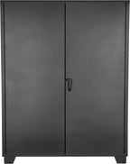 Jamco Tool Storage Cabinets with Bin Mounts, Model DE, Includes 230 Bins, 60-Inch W x 24-Inch D x 78-Inch H, Yellow Bins
