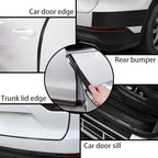 DGSL Car Door Edge Guards Door Sill Protector, 2.7In x 49Ft 5D Carbon Fiber Car Wrap Film, Vinyl Automotive Wrap Film Anti-Collision Fits for Most Vehicles