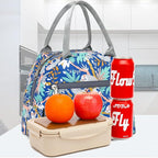 FlowFly Insulated Lunch Cooler Bag - Tote Bag Organizer for Women/Men, Sloth