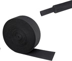 2 in 1 Heat Shrink Braided Sleeving Fabric Tubing-Ideal fit Irregular Shape Hose/Cable/Wire (1"(25mm), 22FT)