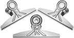3 Pack Extra Large Paper Clips 7.9 Inches Jumbo Bull Binder Paper Clip Clamps for Crafts, Paper, Food Bags, Drawings, Photos at Home, Office, School (Silver, 20cm)