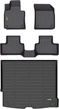 HAFIDI® Floor Mats & Cargo Liner Set Fit for 2022-2025 Volvo XC60 Recharge All Weather Protection TPE Anti-Slip Automotive Full Set Floor Liners Custom Accessories - Black