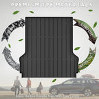 KARPAL Truck Bed Mat for Ford Maverick 2022-2026 Hybrid & Gasoline (Not fit with Drop-in Bed Liner), All Weather TPE Truck Bed Liner Cargo Trunk Accessories for Maverick