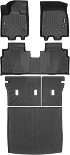 All Weather Floor Mats for Cadillac Optiq 2025 2026 Floor Mats & Cargo Mat & Backrest Mats for Cadillac Optiq Accessories All Season Guard Anti-Slip Floor Liner