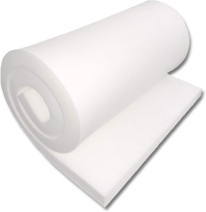 FoamTouch Upholstery Foam Cushion High Density 5'' Height x 30'' Width x 72'' Length