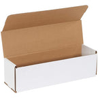 Box USA BM1444 14"L x 4"W x 4"H, White (Pack of 50)