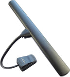 Extra Wide Clip-On Music Stand Orchestra Light- 18 LED Rechargeable USB Piano, Desk, Reading Lamp