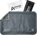 Medium Flexible Gel Ice Packs Reusable - Hot and Cold Soft Ice Packs for Injuries Reusable for Ankle, Arm, Foot, Leg, Back Pain Relief - 8" x 12" - Grey