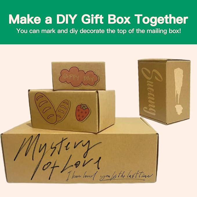 Rongyangtong12x9x4 Inch Shipping Box (pack of 20),Corrugated Mailing Box, Ldeal for Small Business Packaging Mailing