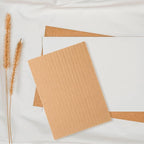 100 Pcs Corrugated Cardboard Sheets Set Corrugated Packaging Pads Paper Flat Cardboard Filler Inserts Sheet Pads Rectangle for Delivering Packing Separators Art Crafts Supplies (Brown, 5 x 7 Inch)