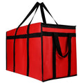 Premium Insulated Food Delivery Bag 23x14x15 inches Waterproof Catering Supply Bag for Hot Food Delivery - Premium Food Warmer for Uber Eats and Doordash Food Delivery heavy duty catering 22x14x13