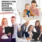 A5 Portable White Board Dry Erase, 8.4 x 6 inch Double Sided Folding Whiteboards with 2 Pens, Small Dry Erase Board Notebook for Study, Doodling, Meeting, Planning