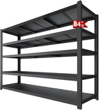 84" H Garage Shelving,Storage Shelves 3050LBS Heavy Duty Storage Shelves,Adjustable Metal Shelving,for Garage,Warehouse,Basement,Pantry 84" H x 55" W x 24" D