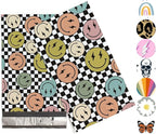 6x9 Poly Mailers – Smiles Checkerboard – Waterproof, Tear-Resistant Shipping Bags with Adhesive Seal – 100 Pack – Package Mint
