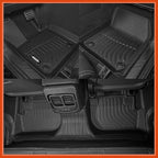 All Weather Floor Mats for Cadillac Optiq 2025 2026 Floor Mats & Cargo Mat & Backrest Mats for Cadillac Optiq Accessories All Season Guard Anti-Slip Floor Liner