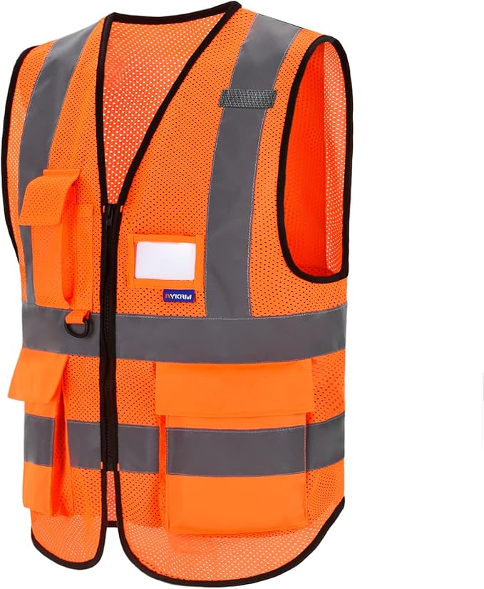 A-SAFETY Orange X Small High Visibility reflective vest