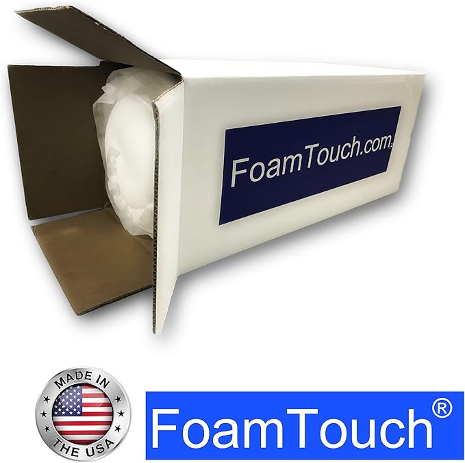 FoamTouch Upholstery Foam Cushion High Density 6'' Height x 30'' Width x 72'' Length
