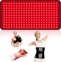 Red Light Therapy for Body, 242 LEDs Infrared Light Therapy for Body Back Waist Shoulder Knee Joint with 660nm & 850nm,24" x 12" Large Size Pad with 3 Modes,Timer, Red Light Therapy Belt