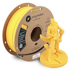 Polymaker PETG Yellow 3D Printer Filament 1.75mm 1kg, High Speed PETG up to 300mm/s, High Strength New Formula, Excellent Layer Adhesion, Warp Free, Compatible with Most 3D Printers