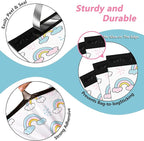 Poly Mailers 10x13 Inch 100 Pcs - Rainbow Printed Shipping Bags, 2.4mil Thickness, Waterproof and Tear Resistant Mailing Envelopes, Self-Sealing Packaging Bags for Small Business