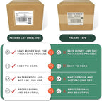 Clear Adhesive Top Loading Packing List Pouches 4.5'' X 5.5'', Shipping Label Sleeves, Packing Slip Envelopes (100 Bags)