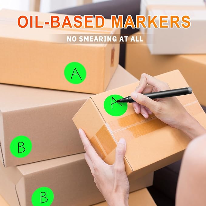 2 Inch Fluorescent Green Circle Sticker Labels,2000Pcs 4 Rolls,Multi-Purpose Round Coding Labels for Office,Inventory, Organizing