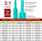 Chanzon 3:1 Ratio - 80ft Roll - Heat Shrink Tubing 1/4" (6.4mm) - Marine Grade Waterproof Adhesive Lined - (25M Total Length) Green Polyolefin Sleeving Wrap Shrinking 3 to 1 Ratio 1pcs