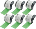 BETCKEY - Continuous Labels Replacement for Brother DK-2223 (1.9 in x 100 ft), Compatible with Brother QL Label Printers [6 Rolls/Continuous Labels, Green]