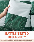 Poly Mailers 10x13-25 Pack Biodegradable Shipping Bags for Clothes - Impack Self-Seal Waterproof Thick Mailing Envelope for Accessories & Clothing - Japanese Green