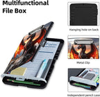 Clipboard with Storage Box & Pen Holder,Heavy Duty Clip Boards 8.5x11 for Nursing,High Capacity,School & Office Supplies,Dragon Majesty