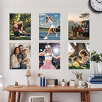 12PCS 5" x 7" Clear Rigid Card Sleeves – Waterproof Hard Plastic Protectors for Postcards, Prints, Photos, Trading & Sports Cards – Top Load Jumbo Sheet Holders