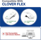 Clover Flex Paper Rolls - 30 Rolls - 2 1/4'’ x 50’- 48 GSM - Clover Flex Receipt Paper Compatible for C401, C403, C405 and C406 POS Machines - BPA Free Material