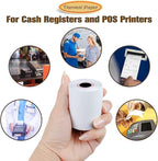 (100 Rolls) 2 1/4" x 85' Thermal Paper, POS Receipt Paper for Retail Business Cash Register, Fits Most Credit Card Terminal