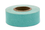 ChromaLabel 1 Inch Colored Masking Tape, Ideal for Kids, Clean Removal Labels - 500 Inch Roll (13.88 Yards) Masking Tape, Aqua