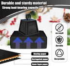 Small Shipping Boxes, 50 Pack Cardboard Box Corrugated Mailer Boxes Small Corrugated Boxes For Shipping Packaging Craft Gifts Giving Products, 6 x 4 x 1.6 Inches (Black)