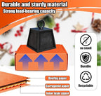 Small Shipping Boxes, 50 Pack Cardboard Box Corrugated Mailer Boxes Small Corrugated Boxes For Shipping Packaging Craft Gifts Giving Products, 6 x 4 x 1.6 Inches (Orange)