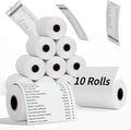 (10 Rolls) 2 1/4" x 85' Thermal Receipt Paper Roll, Cash Register POS Thermal Paper, Credit Card Thermal 2 1/4 in x 85 ft.