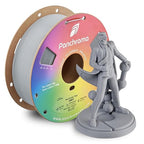 Panchroma PLA Grey 3D Printer Filament, 1.75mm, 1kg Spool, Easy to Print, High Speed Printing, Tangle Free, AMS Compatible, Perfect for Toys, Decor, Miniatures, Models & Cosplay